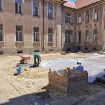 SCJU Sibiu a dat startul lucrărilor pentru amplasarea pavilioanelor modulare