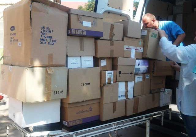 Donaţie de materiale sanitare în valoare de 15.000 de euro pentru Secţia Ortopedie a SCJU Sibiu